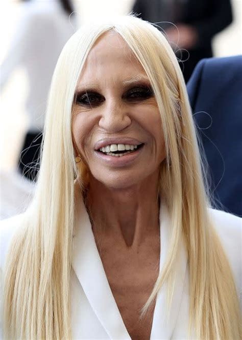 donatella versace con i capelli corti|donatella versace hair.